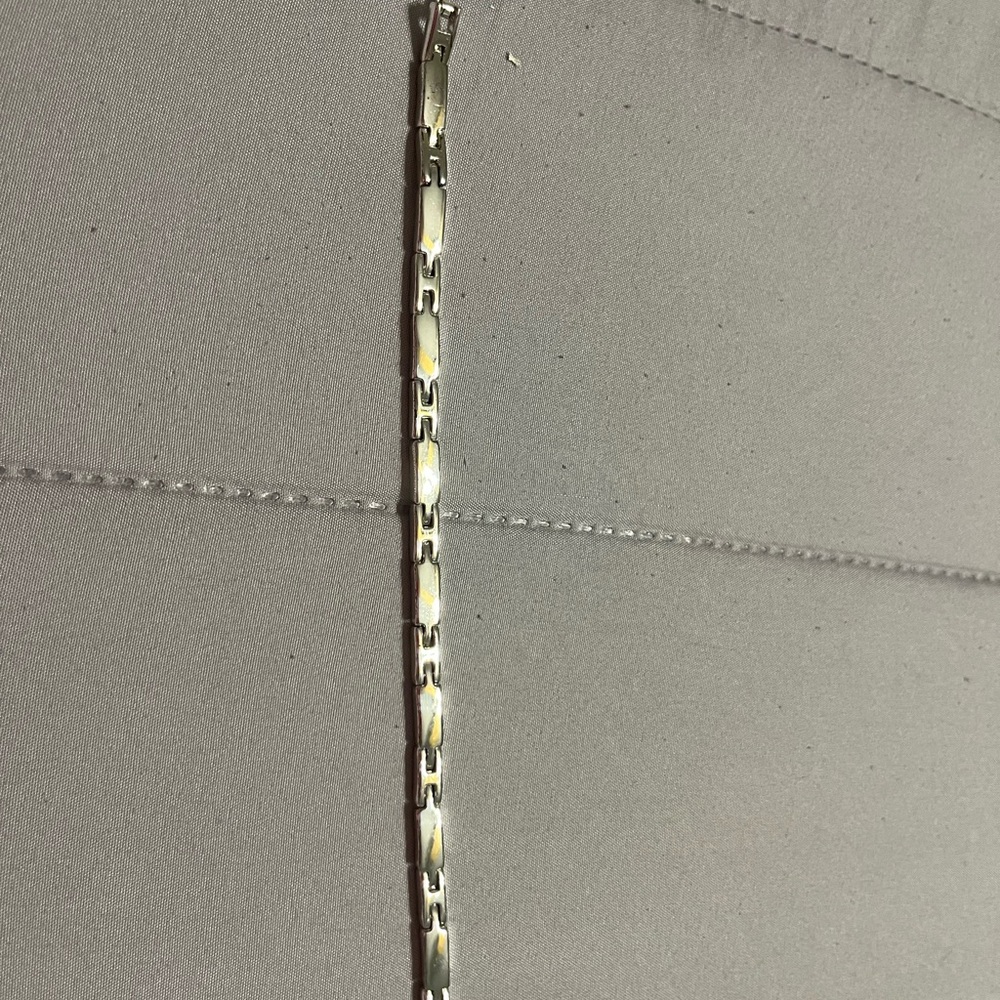 Minimalist Silver Geometric Bracelet